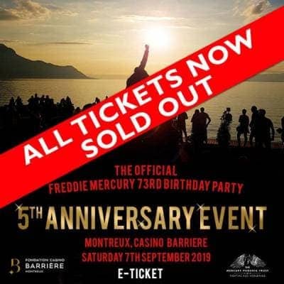 Freddie Mercury's 73rd Anniversary Party hosted by the Mercury Phoenix Trust