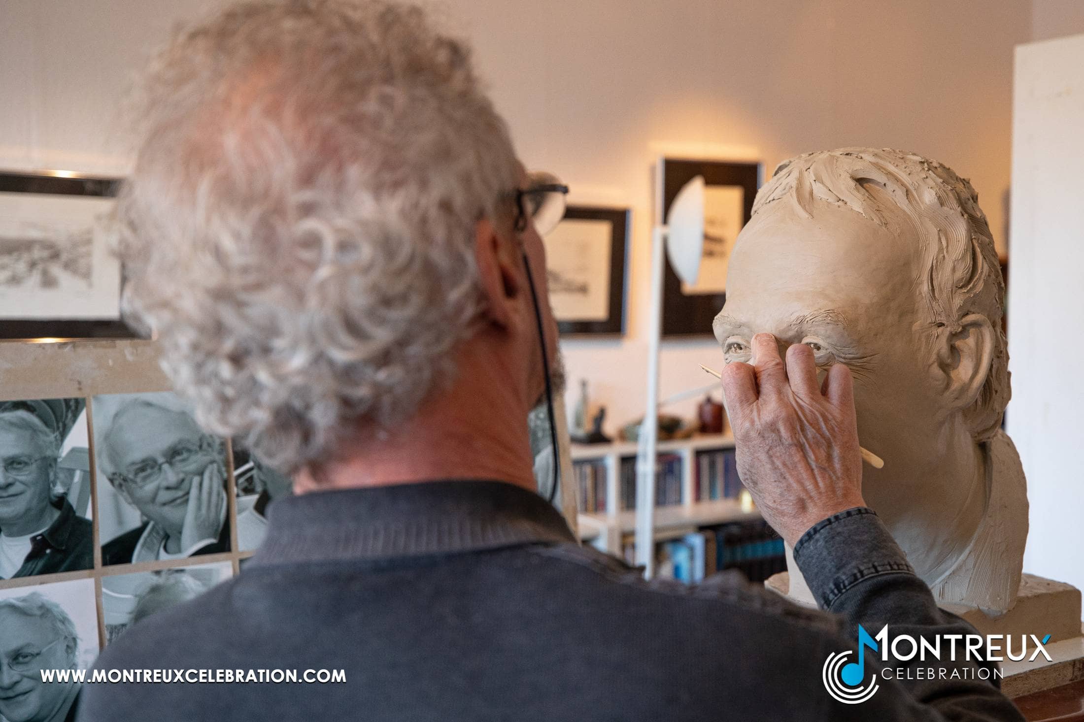 Official inauguration, presentation of David Richards bust