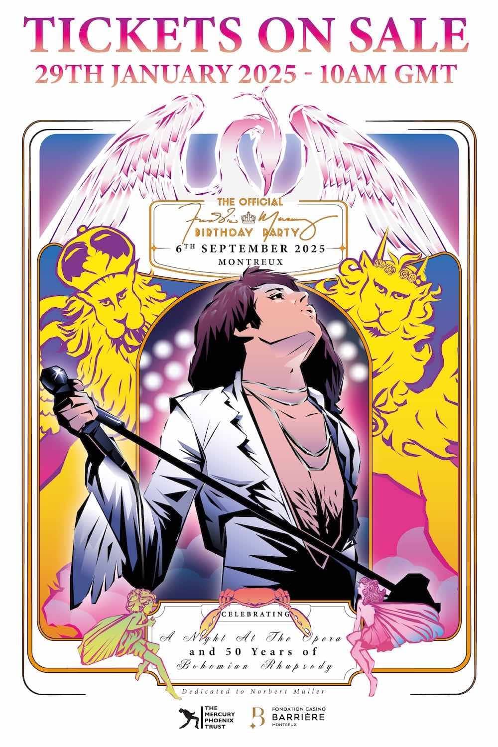 Freddie Mercury's 79th Anniversary Party hosted by the Mercury Phoenix Trust (Sold-out)